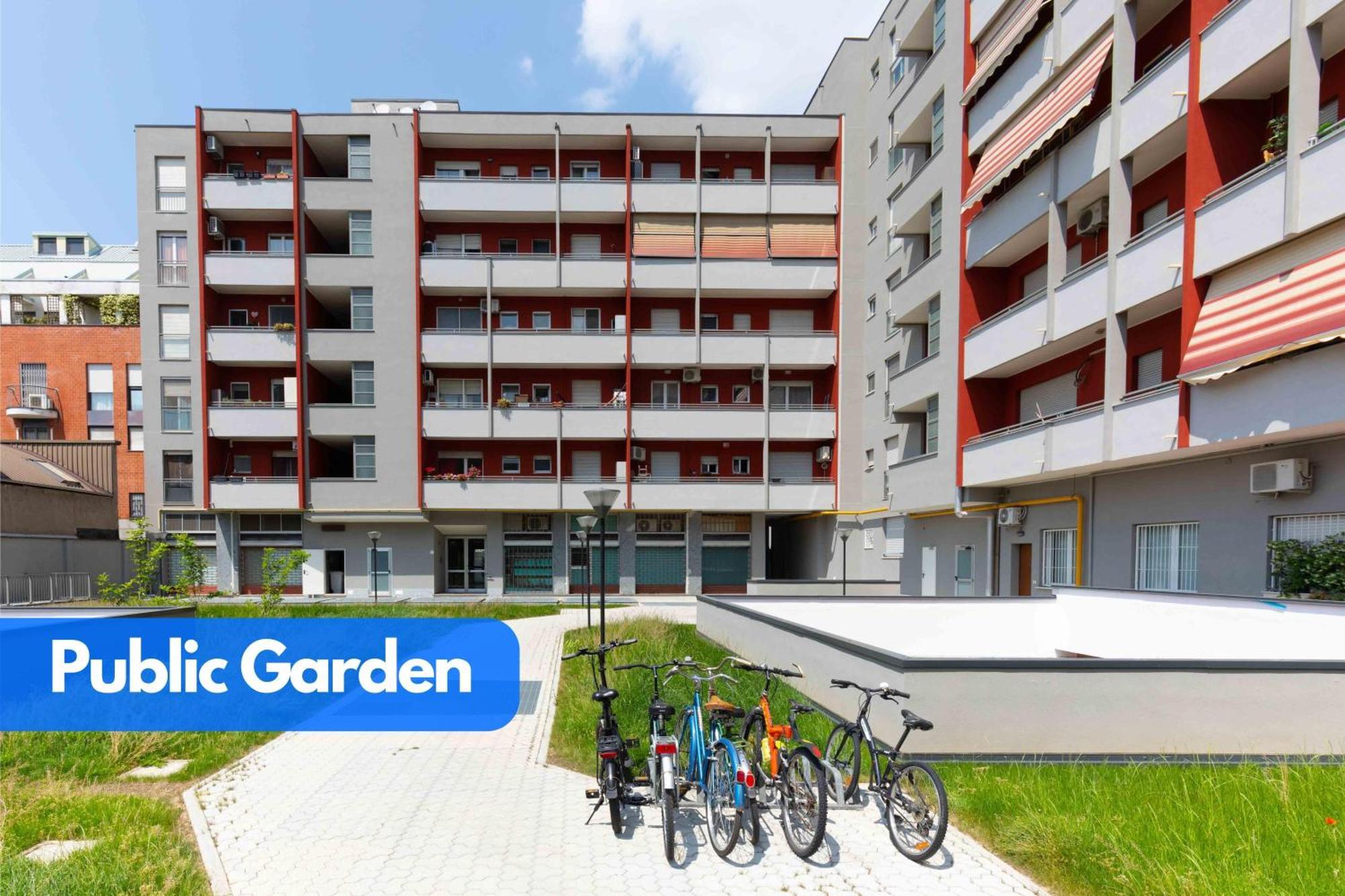 The Green House - Private Parking And Balcony Apartman Milánó Kültér fotó