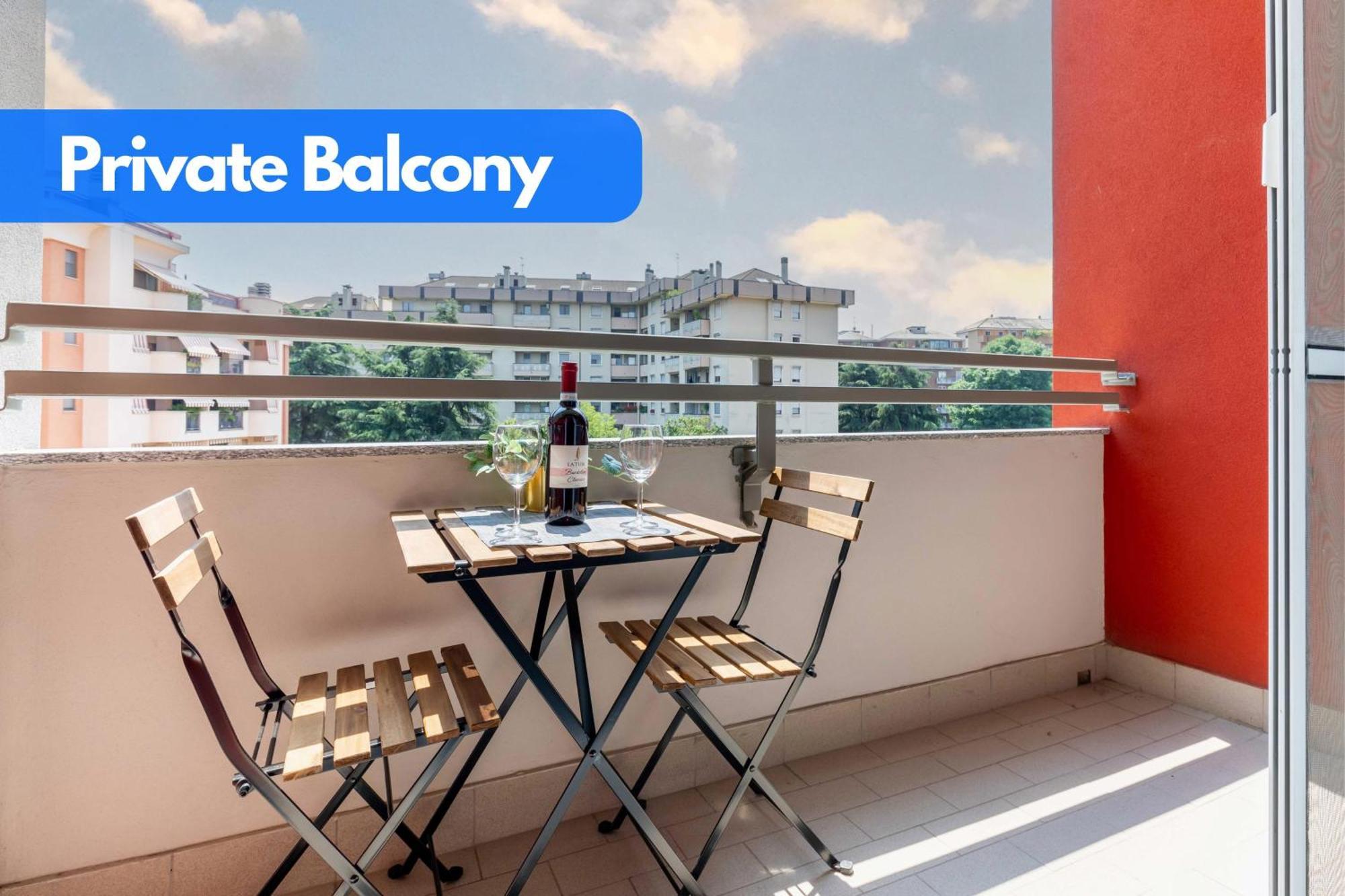 The Green House - Private Parking And Balcony Apartman Milánó Kültér fotó